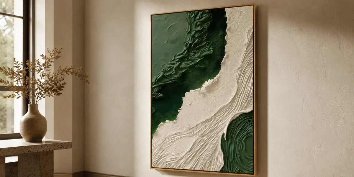 Abstract Wall Art Guide for Modern Homes - Tactile Atelier
