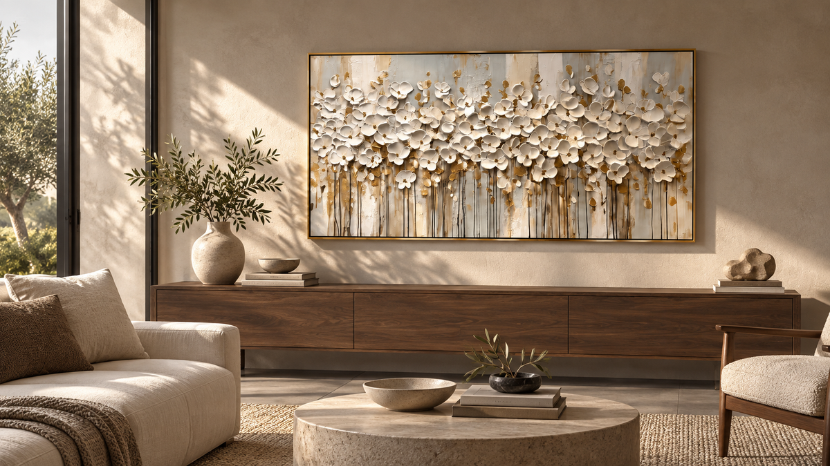 How to Light Textured Wall Art: Natural and Artificial Lighting Guide