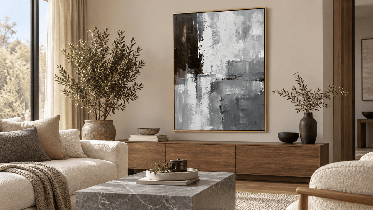 How to Choose Grey Wall Art for a Neutral Room - Tactile Atelier