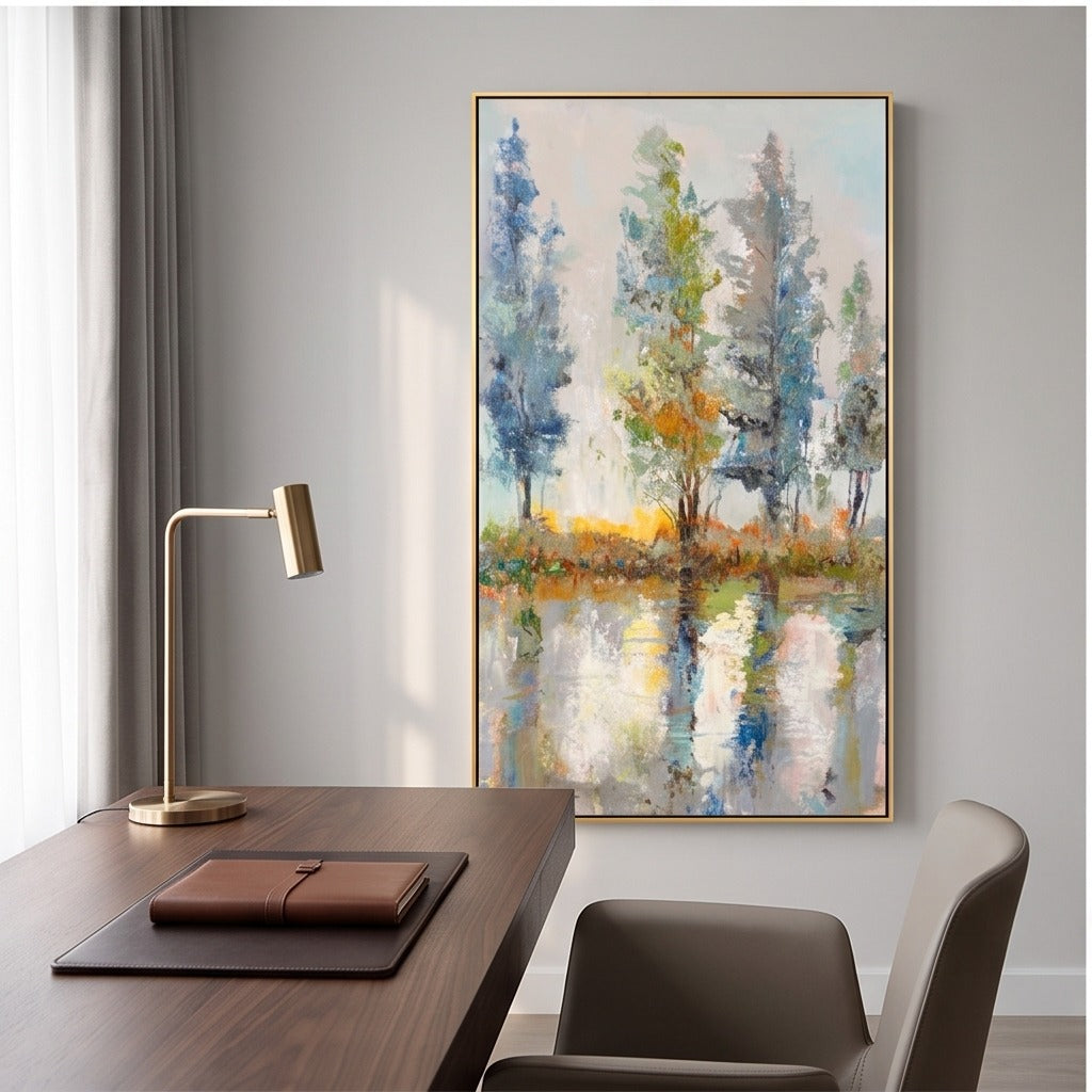 Abstract Forest Landscape Wall Art #TO124