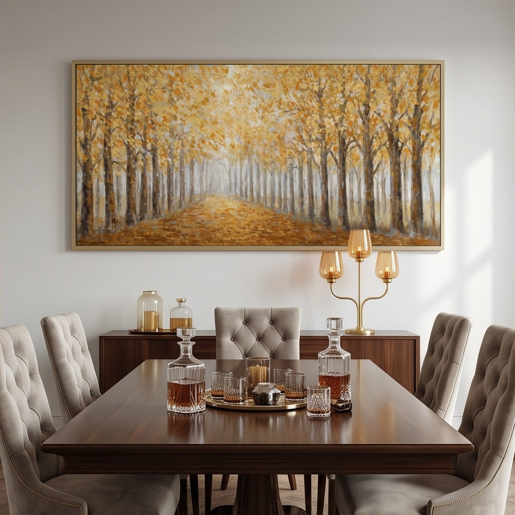 Autumn Forest Landscape Wall Art #TO857