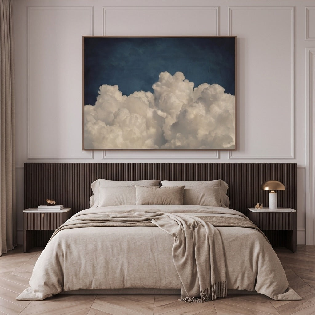Blue Sky Cloud Wall Art #TO207
