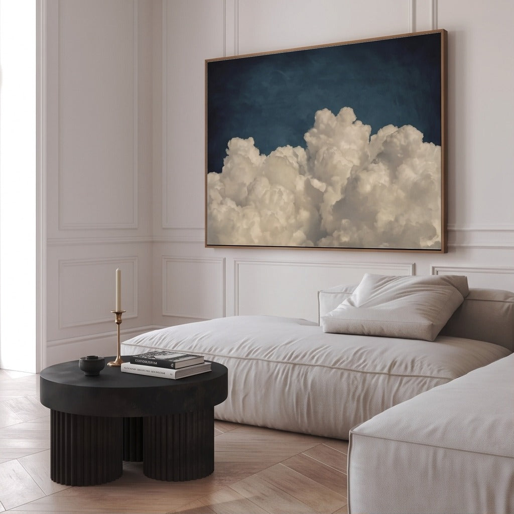 Blue Sky Cloud Wall Art #TO207