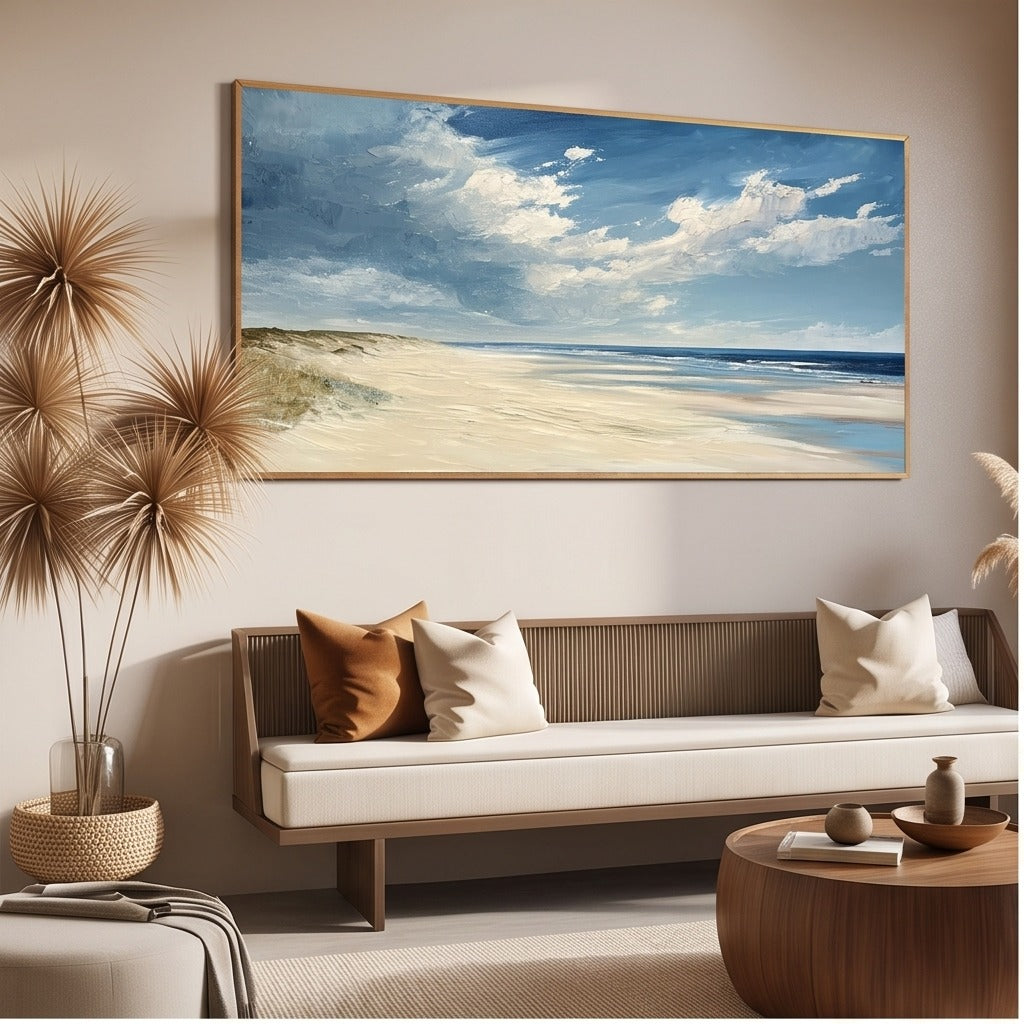 Coastal Beach Landscape Wall Art #TO026