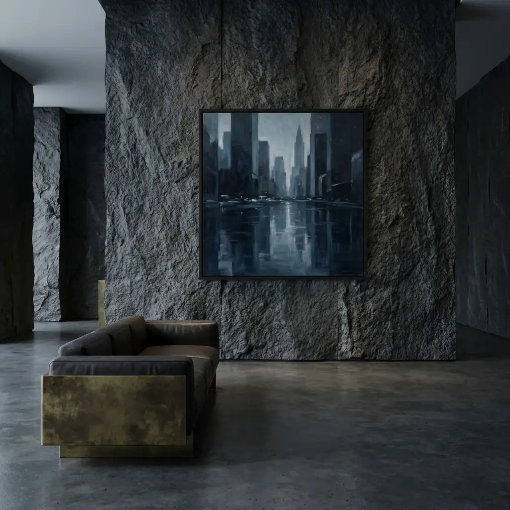 Moody Urban Cityscape Wall Art #MT058