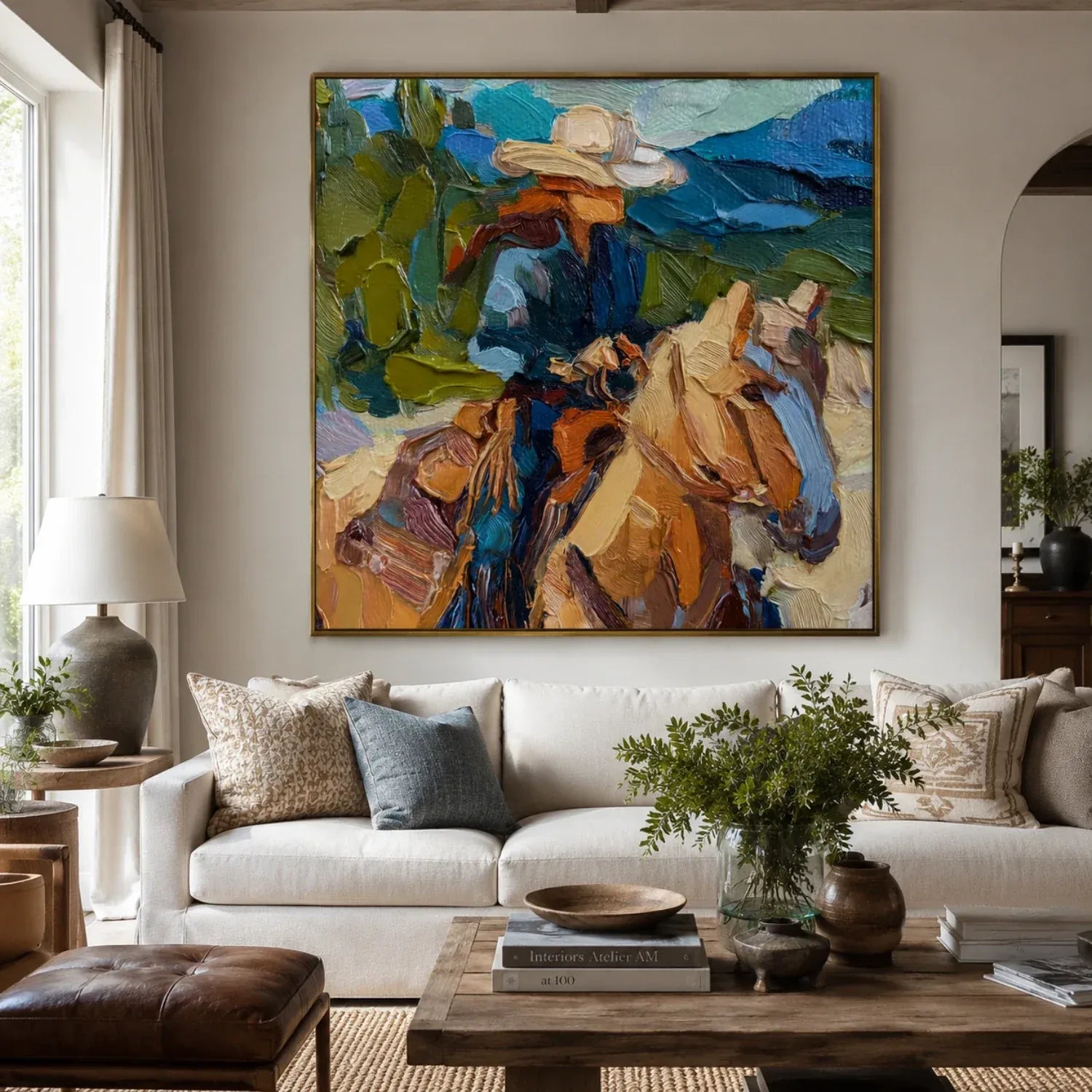 Expressive Figurative Wall Art #MC537