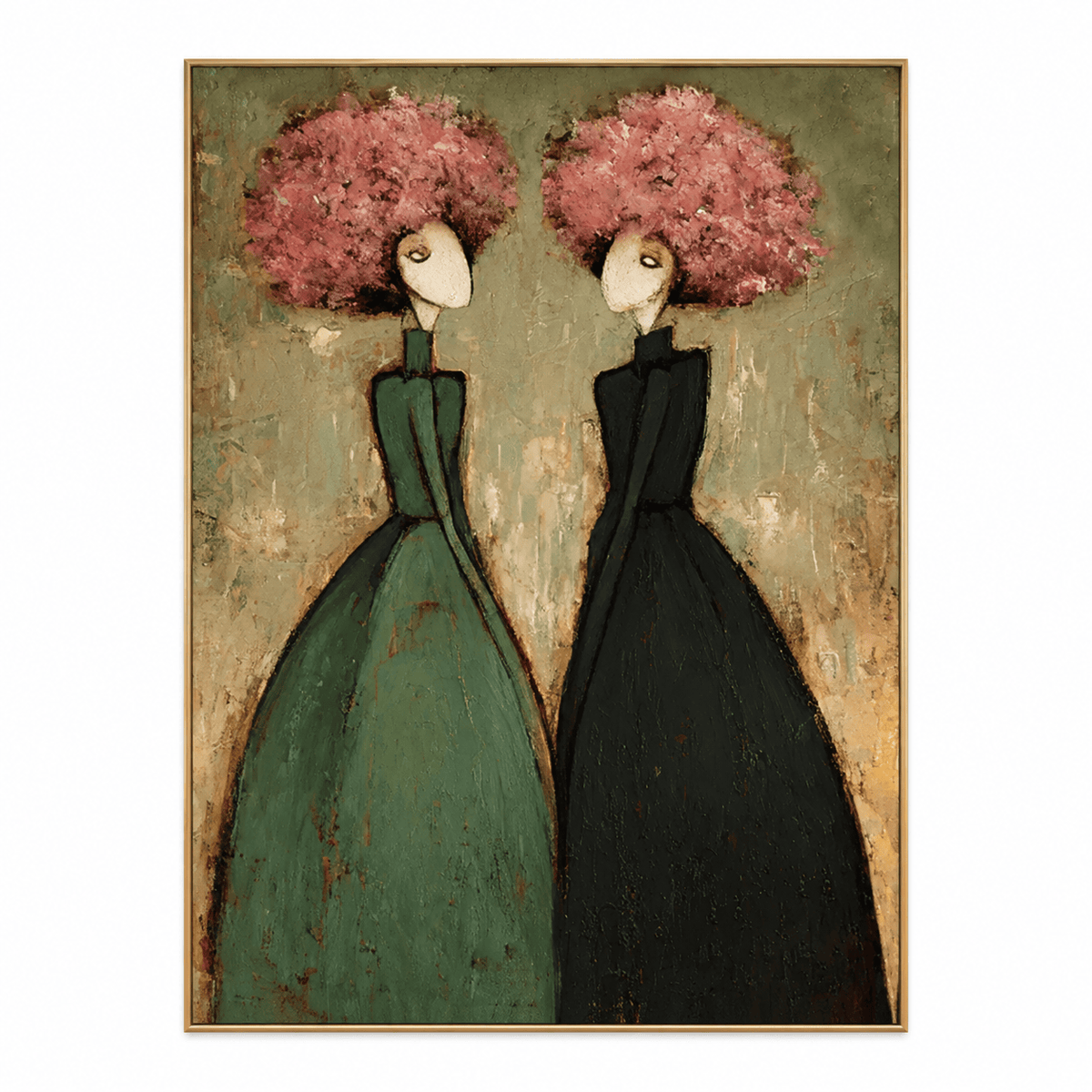 Figurative Floral Wall Art #MT245