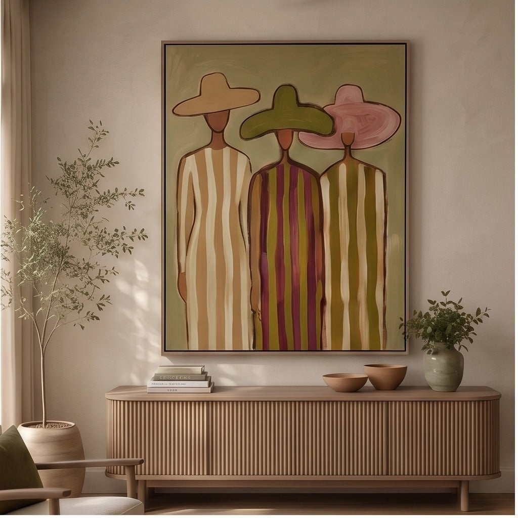 Figurative Folk Wall Art #TO665