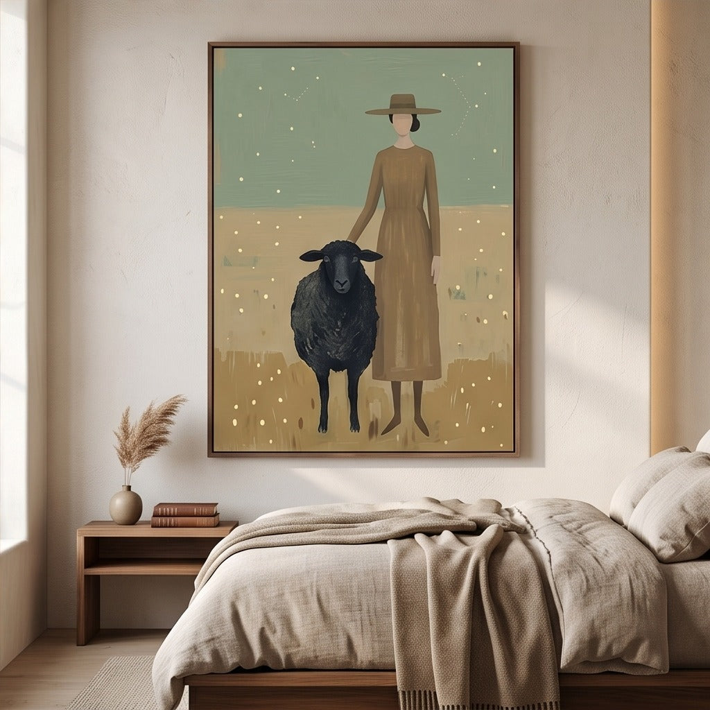 Figurative Sheep Wall Art #TO722