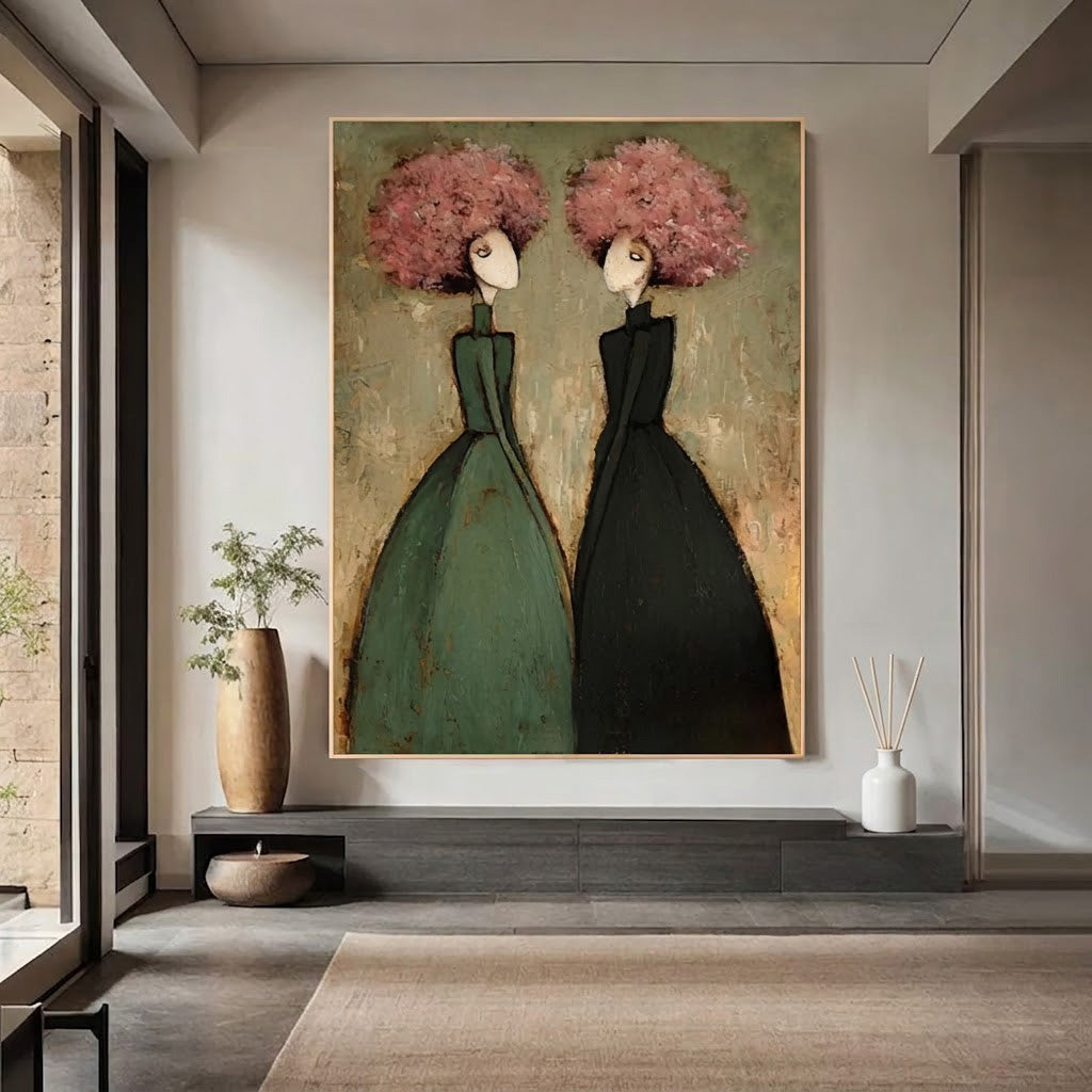 Figurative Floral Wall Art #MT245