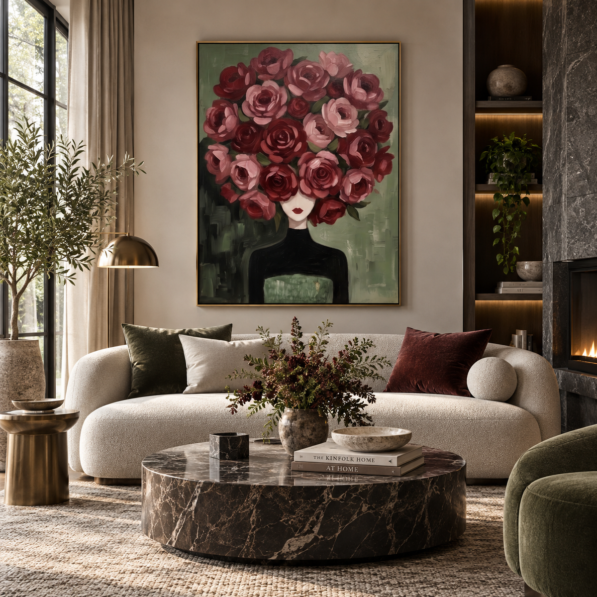 Floral Figurative Wall Art #TO661