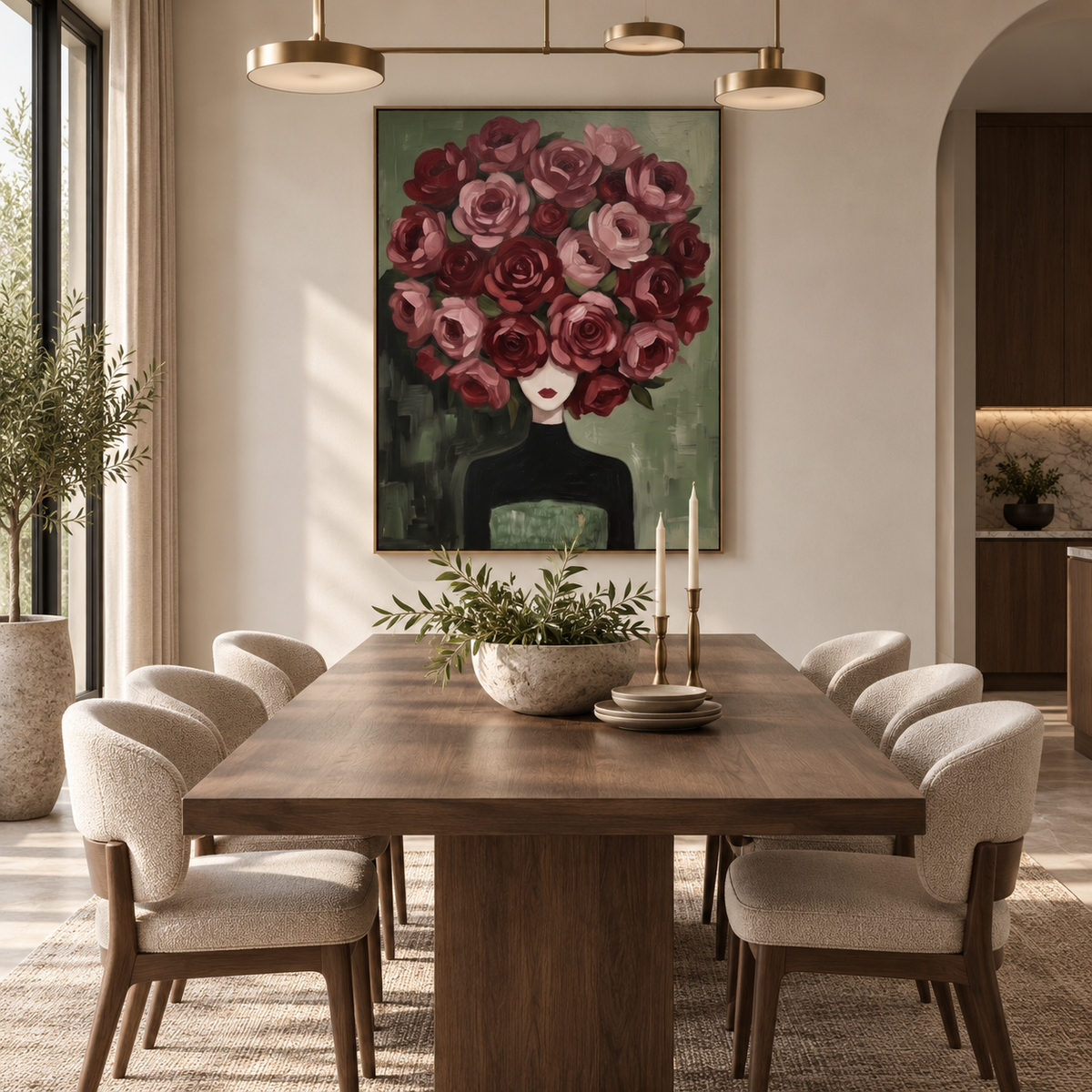 Floral Figurative Wall Art #TO661