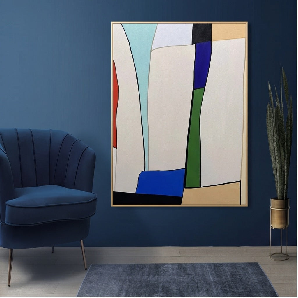 Geometric Abstract Wall Art #TO858