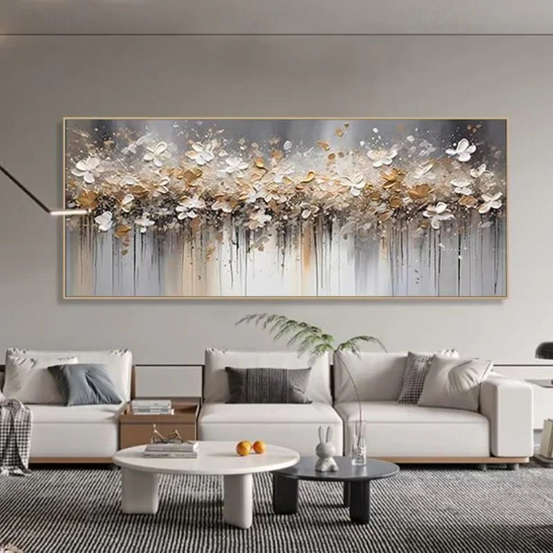 Textured Floral Wall Art #TA140