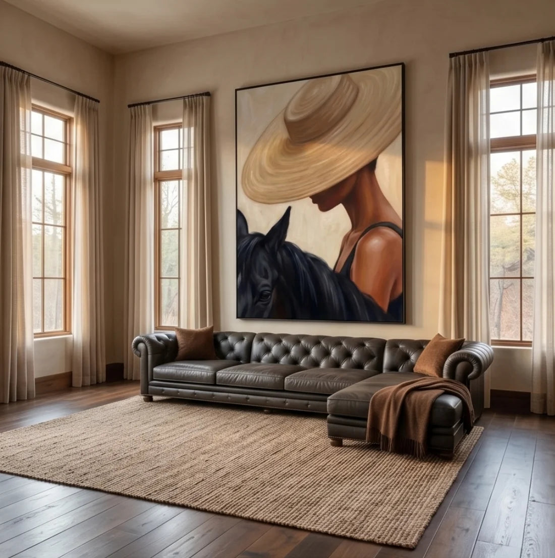 Elegant Western Wall Art #MC601
