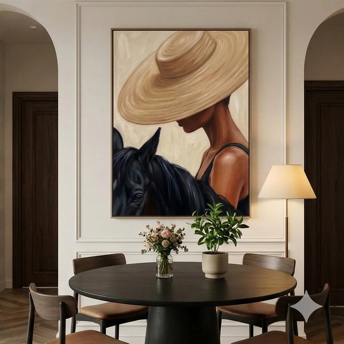 Elegant Western Wall Art #MC601