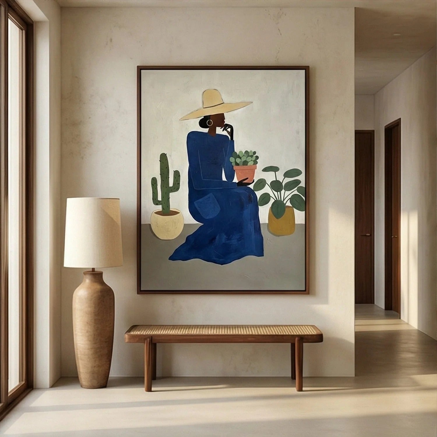 Minimal Figurative Wall Art #MC534