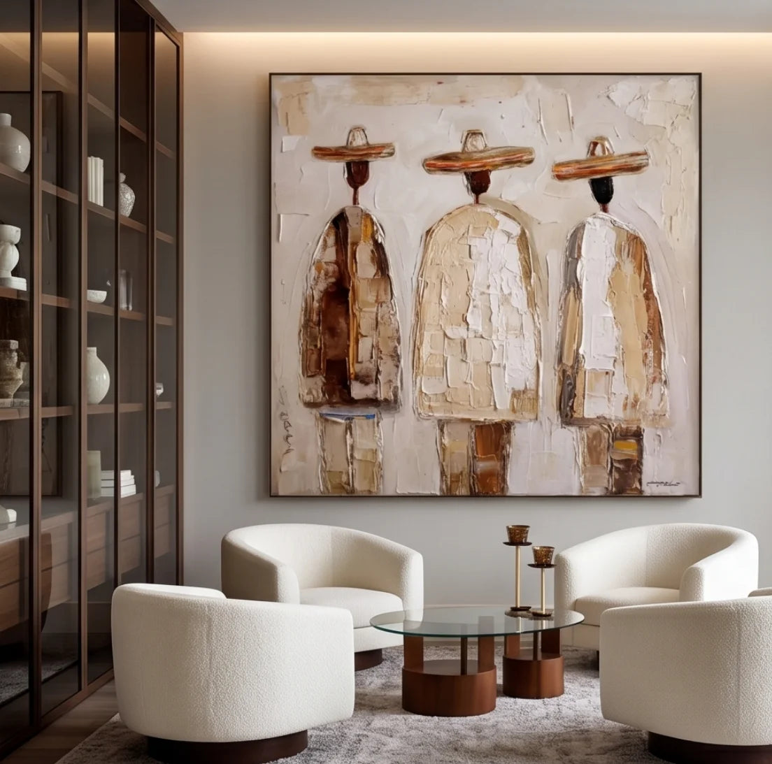 Textured Minimalist Wall Art #MC113