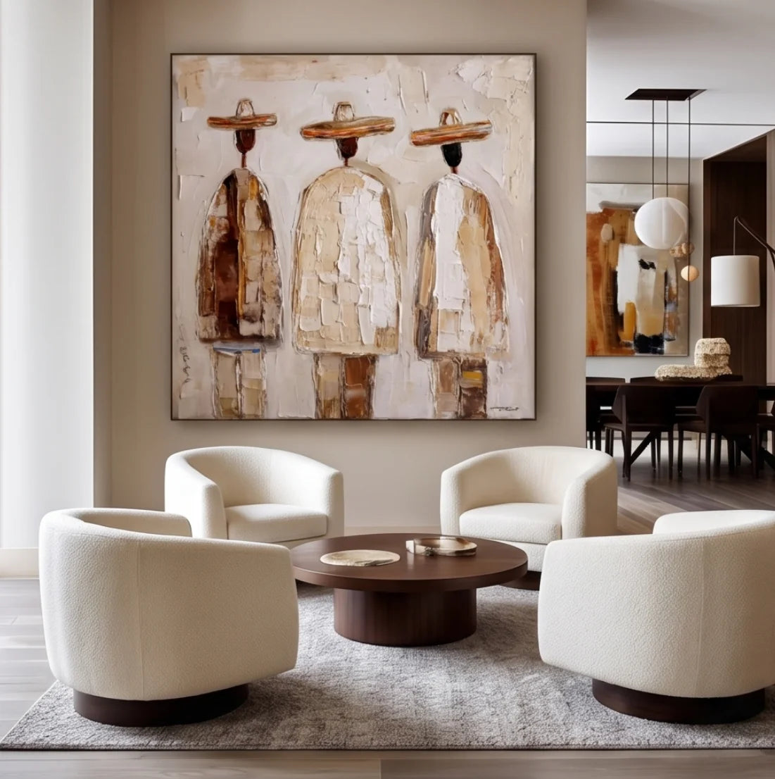 Textured Minimalist Wall Art #MC113