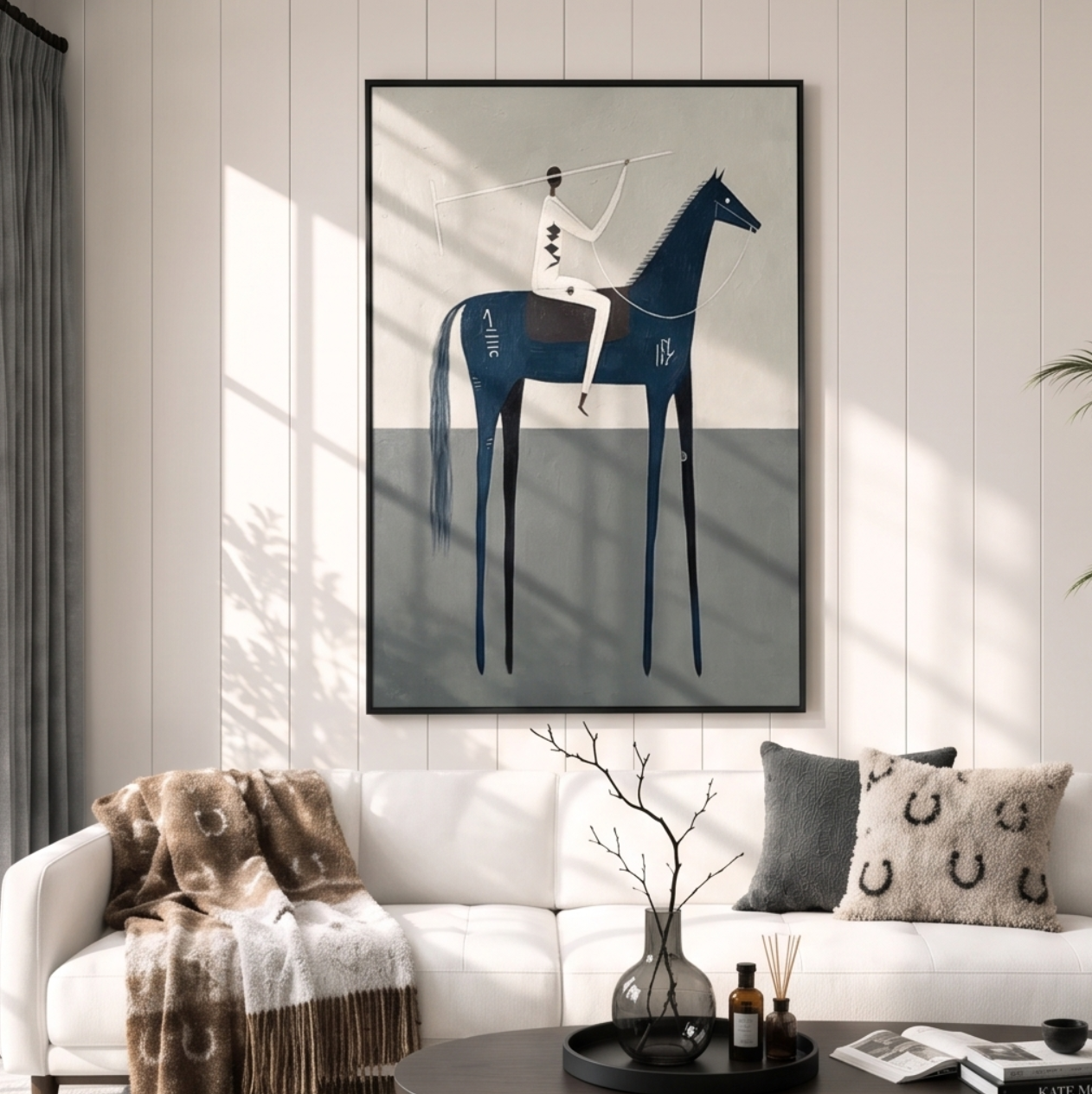 Minimalist Horse Wall Art #MT224