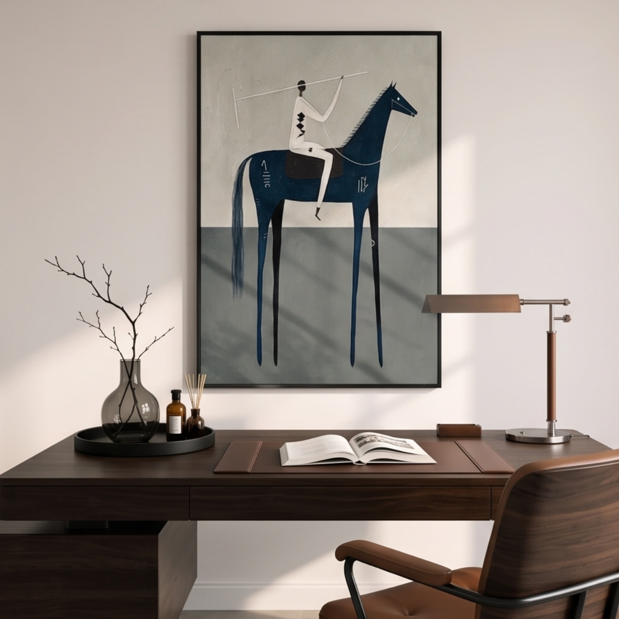 Minimalist Horse Wall Art #MT224