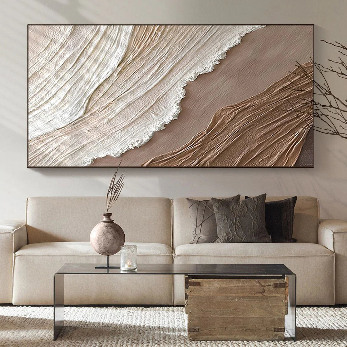 Textured Abstract Wall Art #TA053