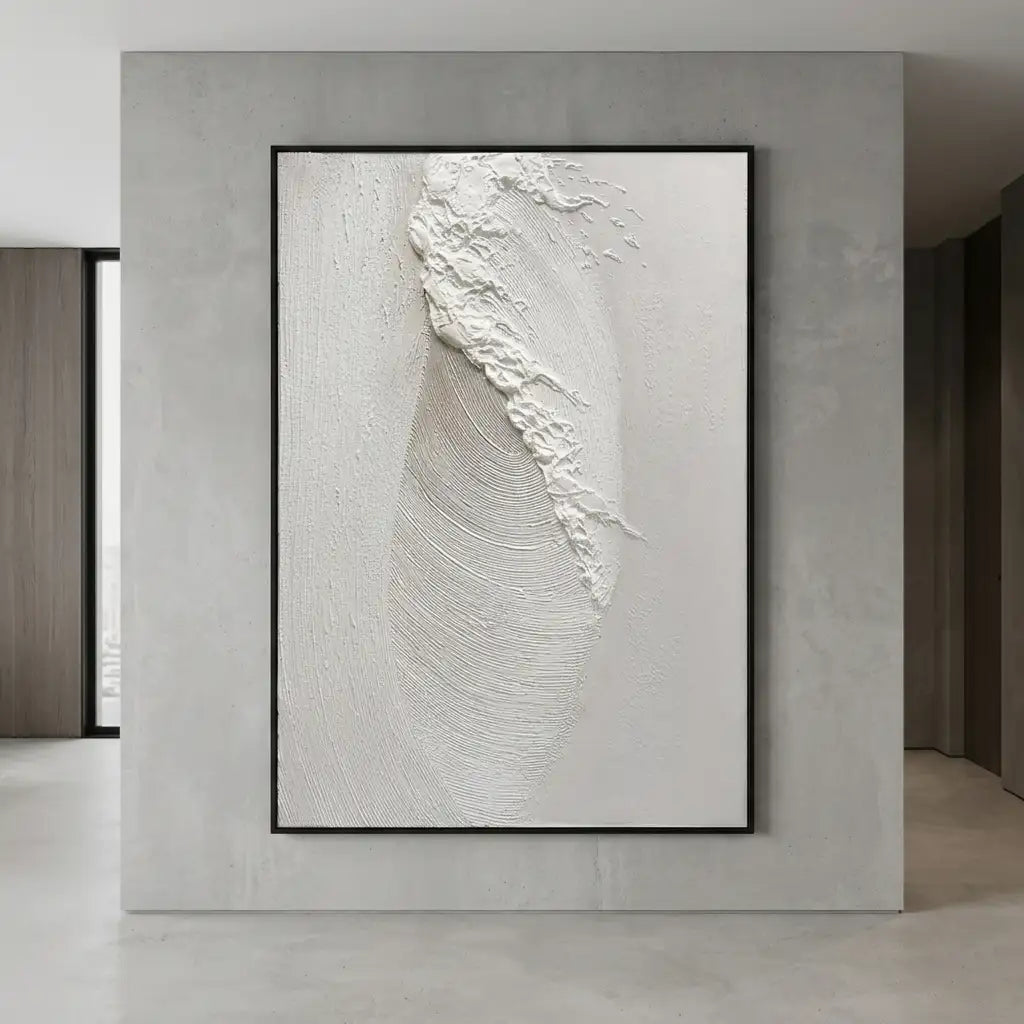 Minimalist Neutral Abstract Painting #MT049