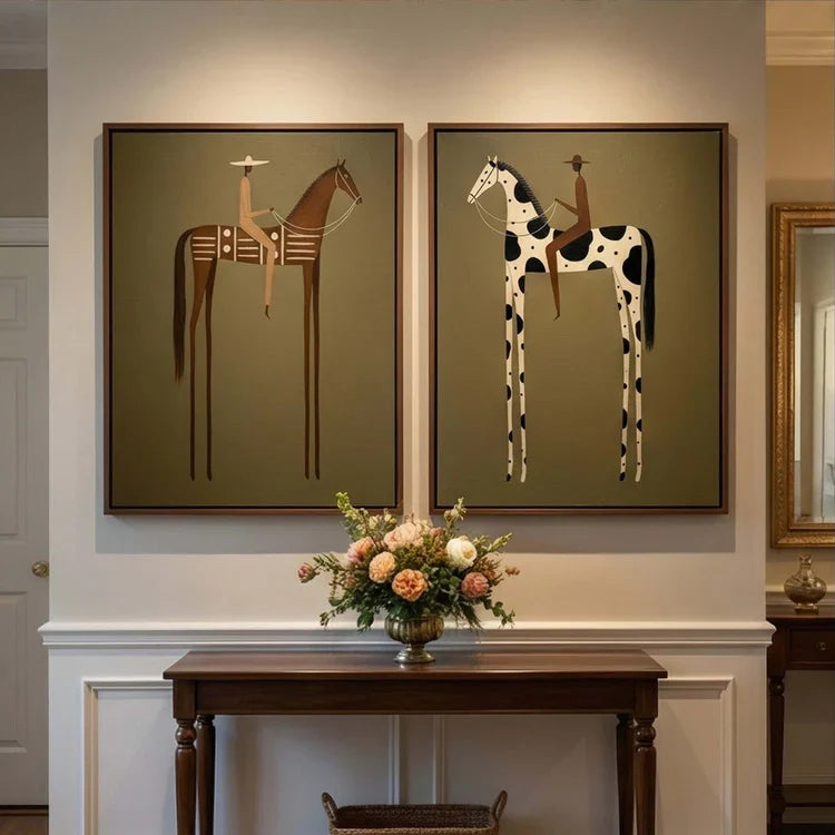 Surreal Horse Wall Art Set #MC121