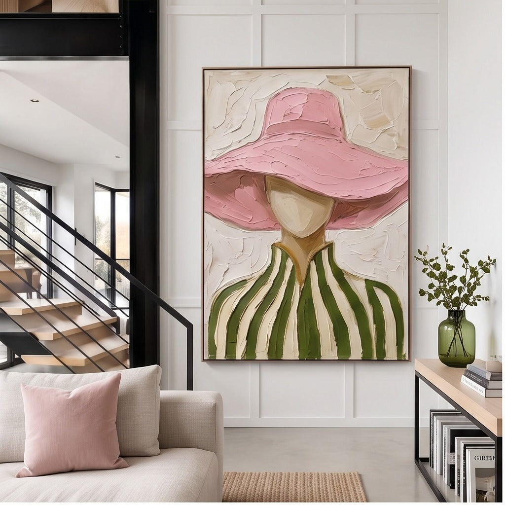 Modern Fashion Portrait Wall Art #TO068