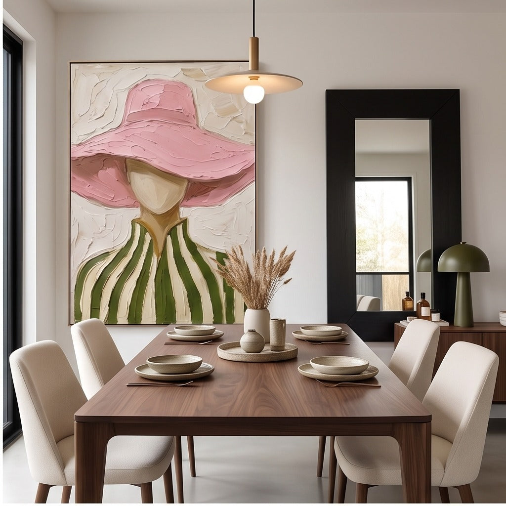 Modern Fashion Portrait Wall Art #TO068