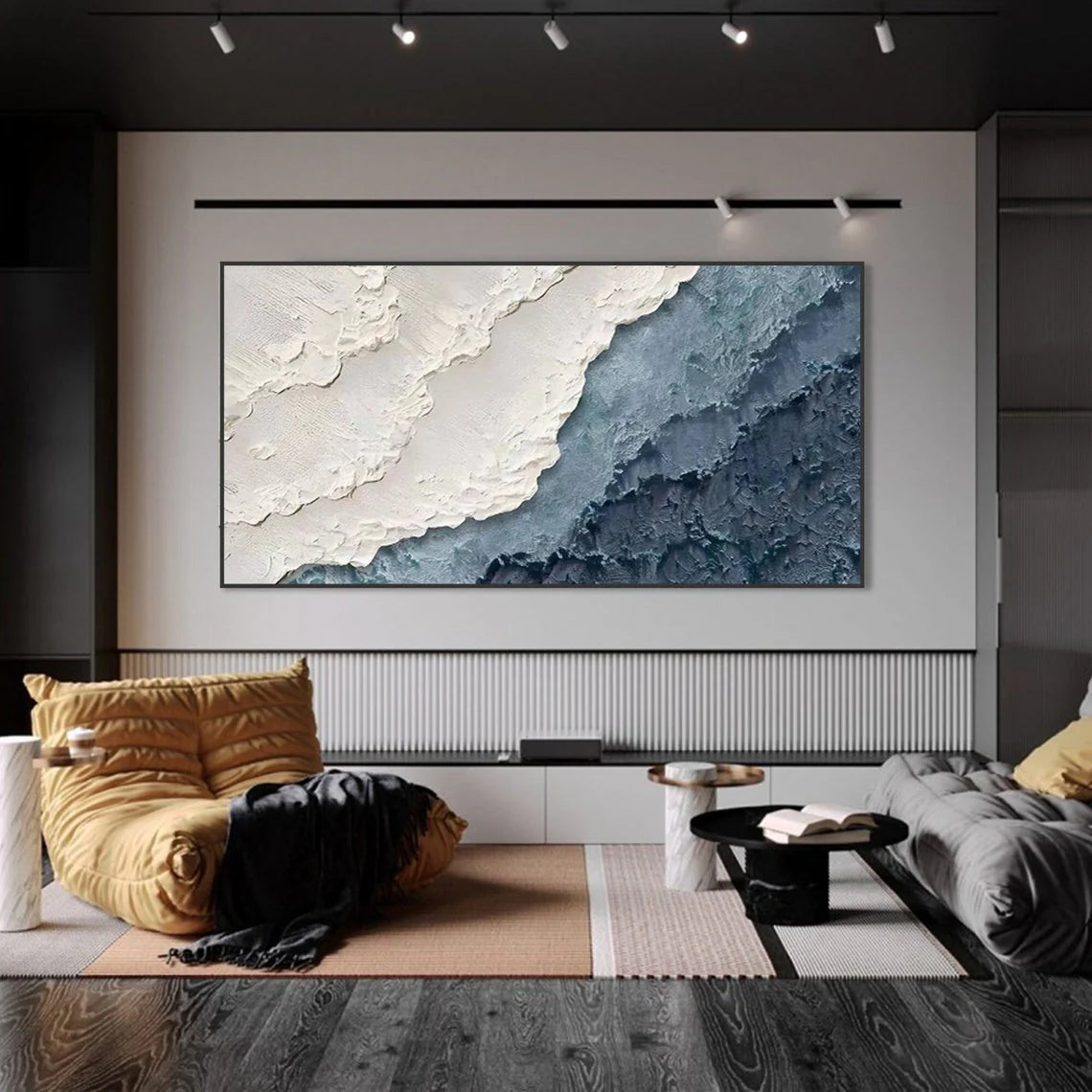 Abstract Ocean Wall Art #TA130