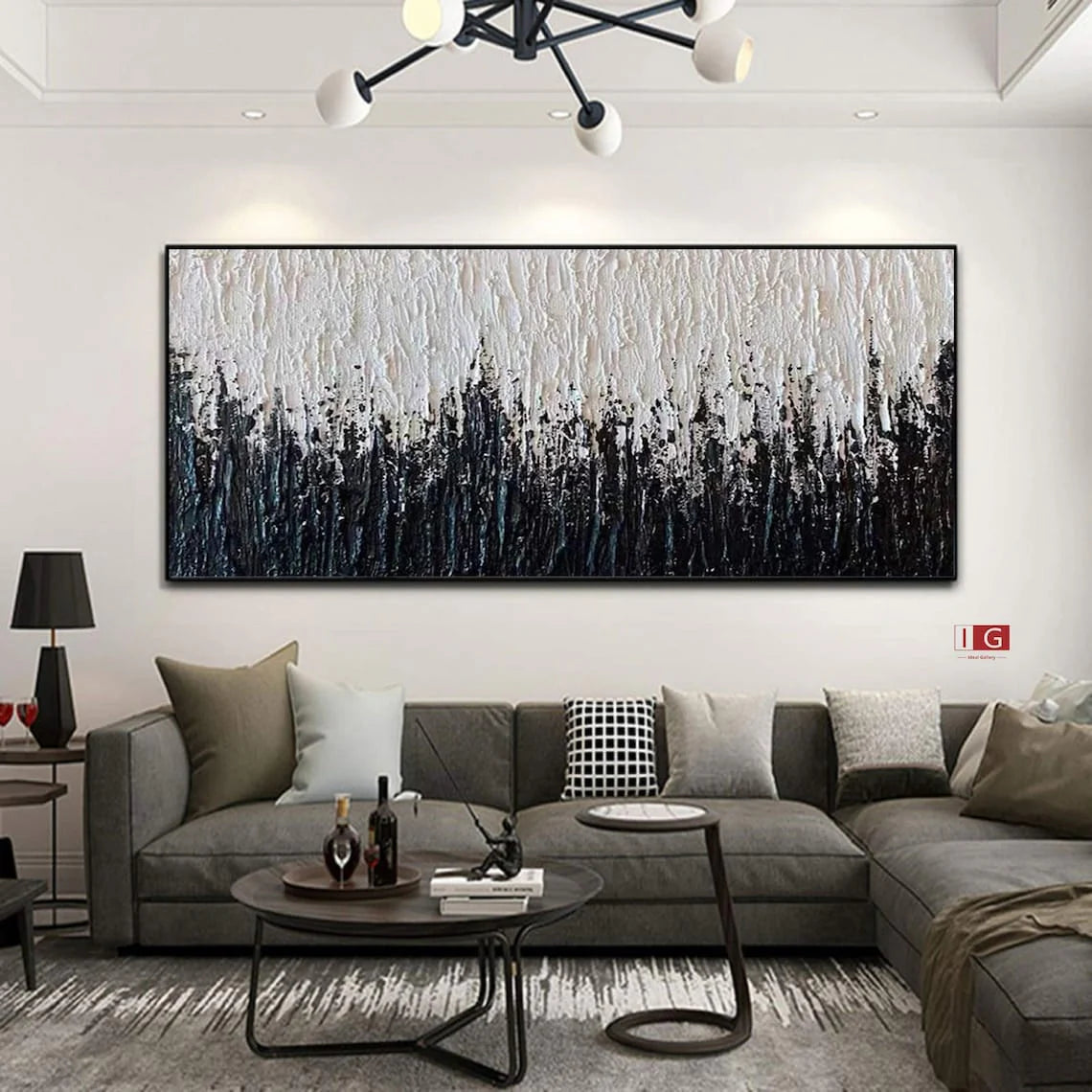 Abstract Landscape Wall Art #TA125