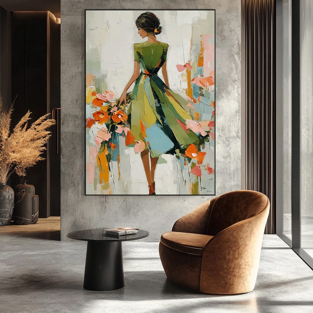 Figurative Floral Wall Art #MC101
