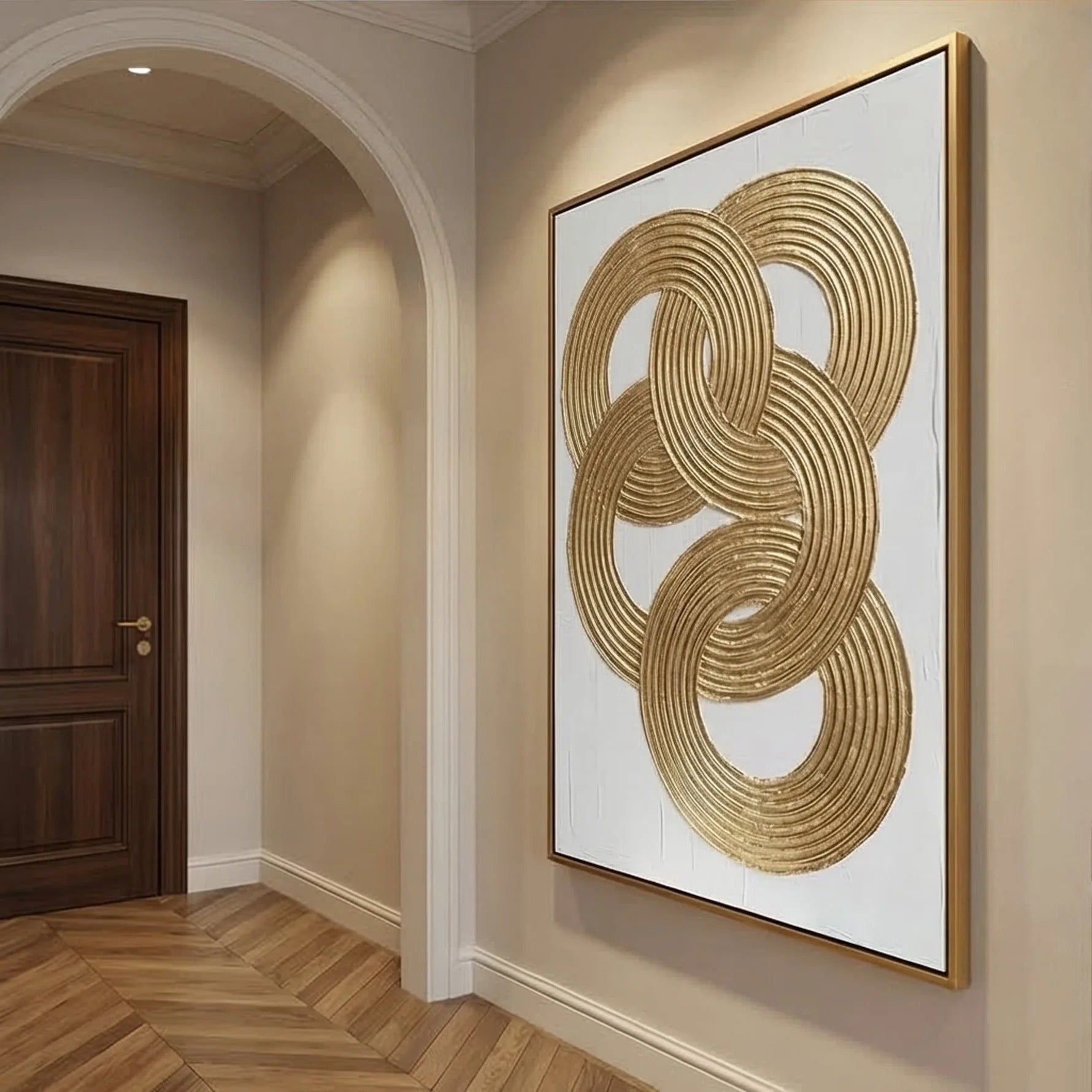 Textured Geometric Wall Art #MT642