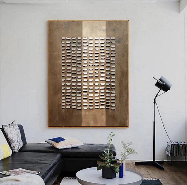 Geometric Textured Wall Art #TA057
