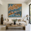 Textured Avian Wall Art #MT611