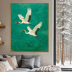 Textured Crane Wall Art #MC626