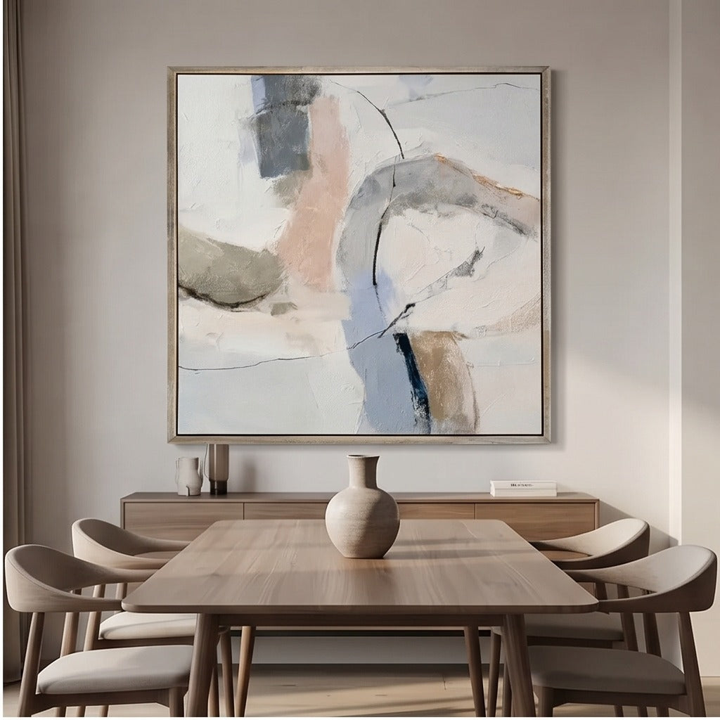 Neutral Abstract Wall Art #TO170