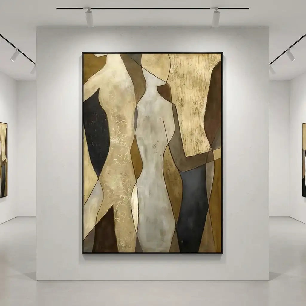Neutral Figurative Abstract Wall Art #MT037