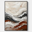 Neutral Textured Abstract Wall Art #TA050