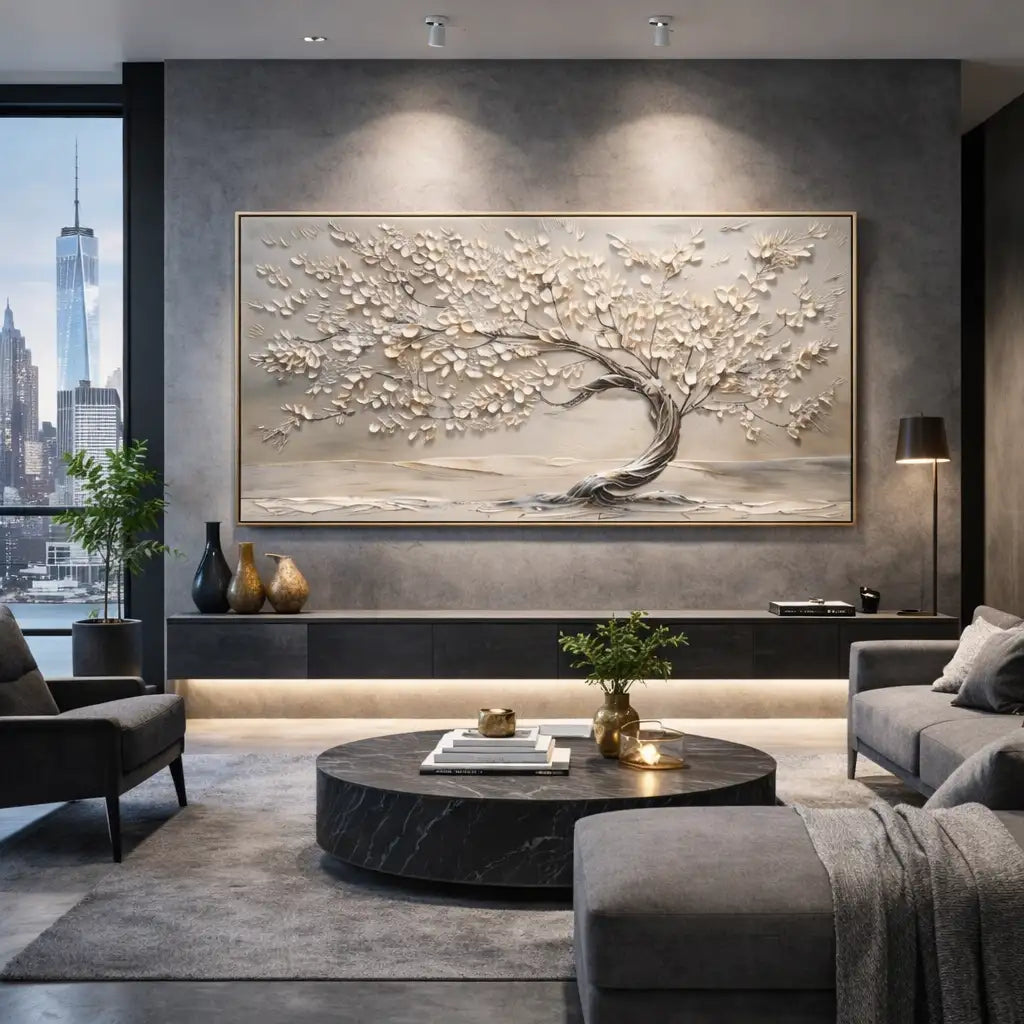 Neutral Textured Wall Art #MT307