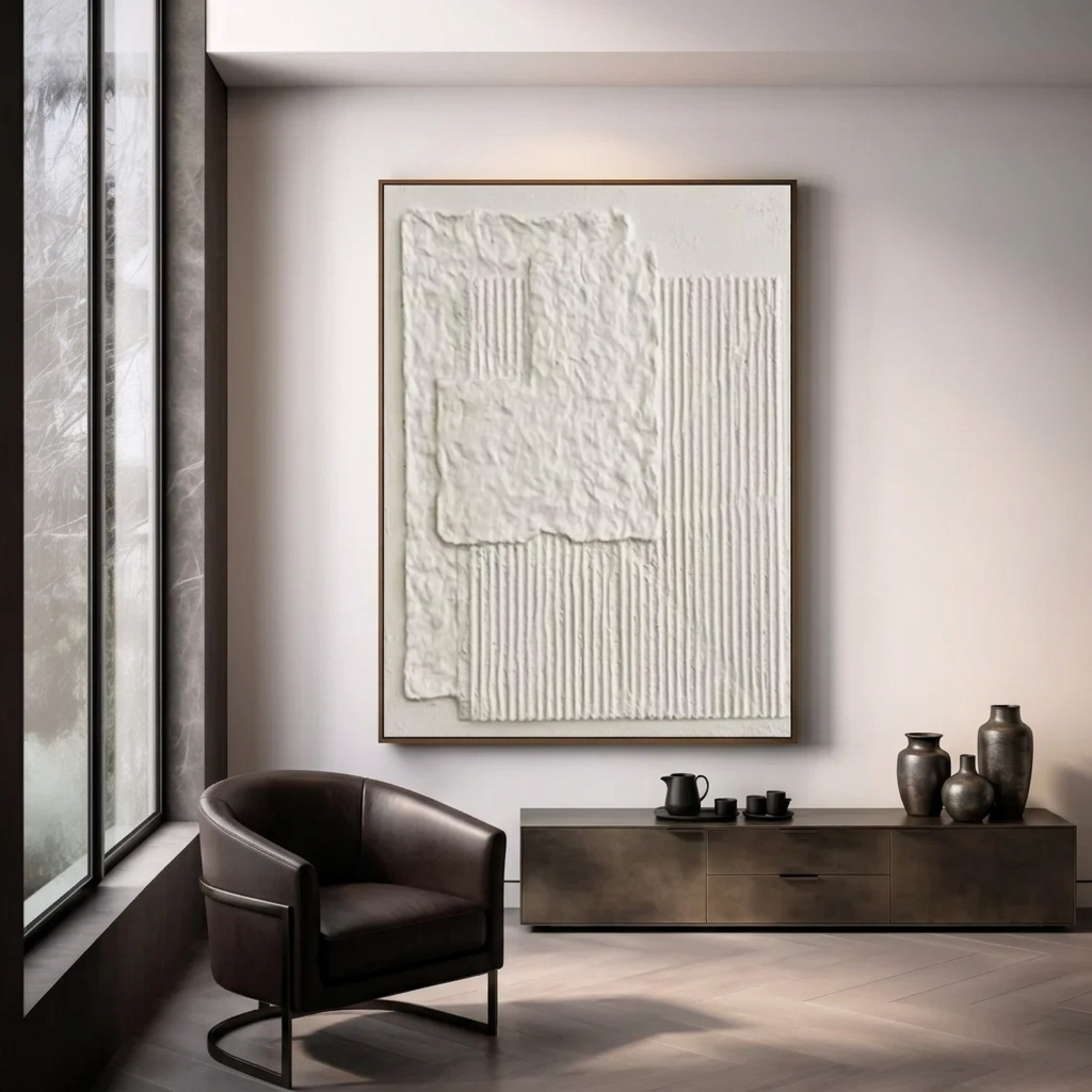 Minimalist Textured Wall Art #TA055