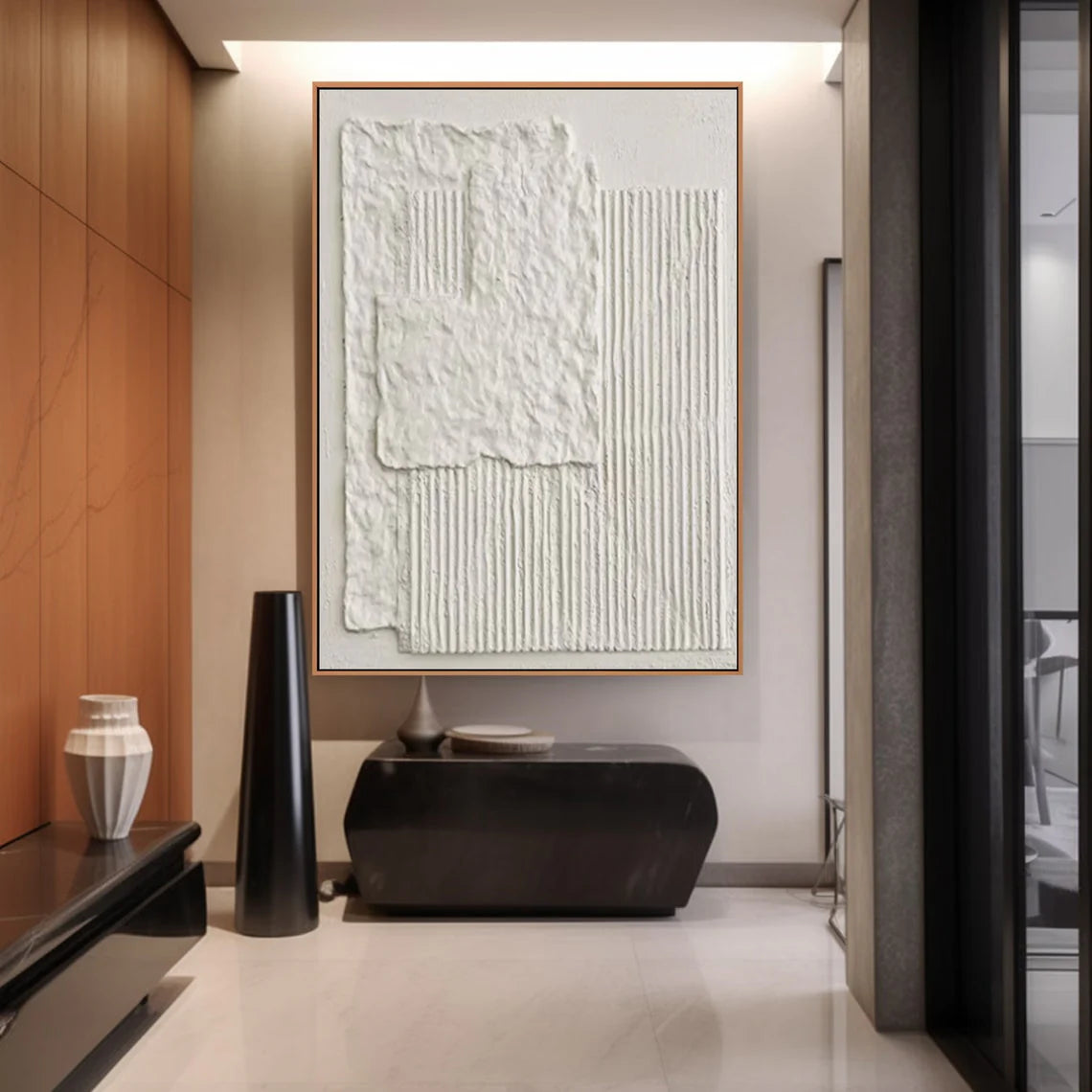 Minimalist Textured Wall Art #TA055