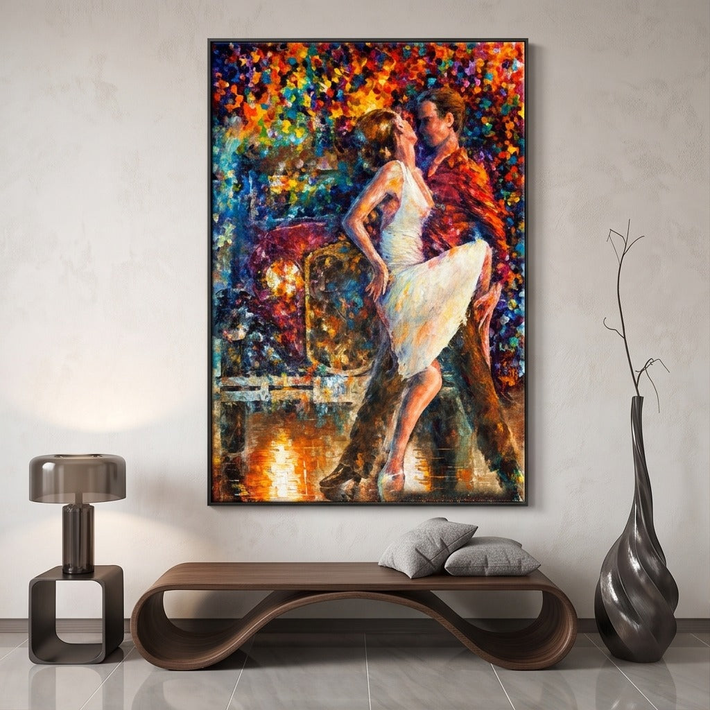 Romantic Couple Wall Art #TO141