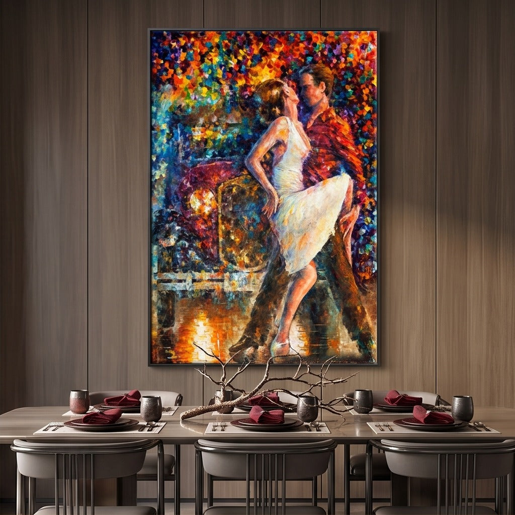 Romantic Couple Wall Art #TO141