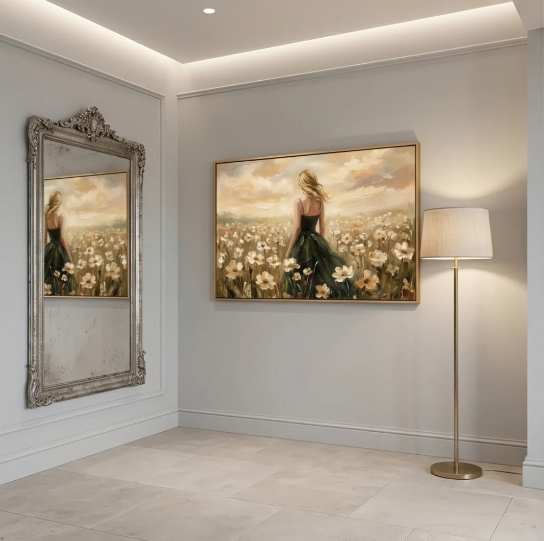 Romantic Figurative Wall Art #MC126