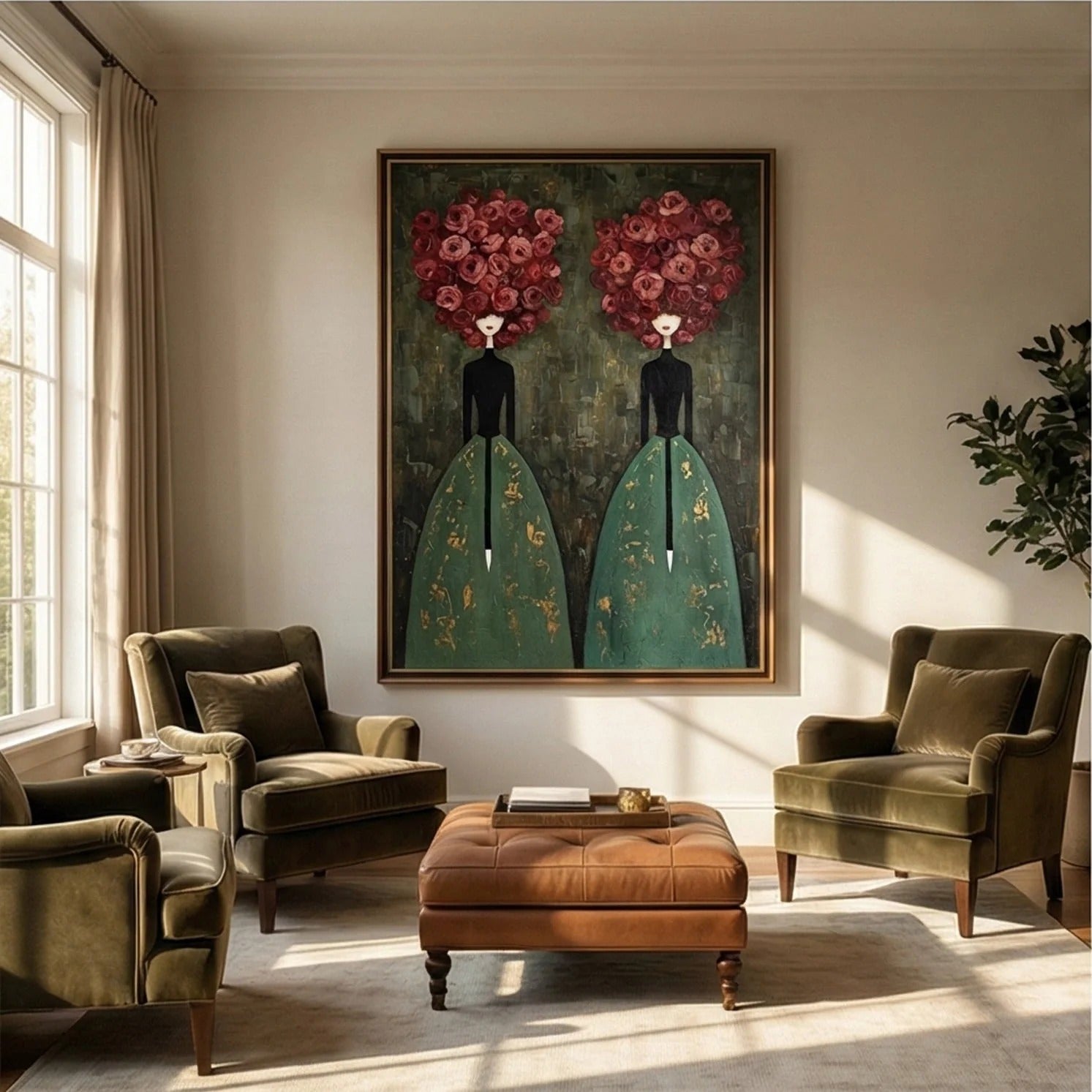 Romantic Figurative Wall Art #MC531