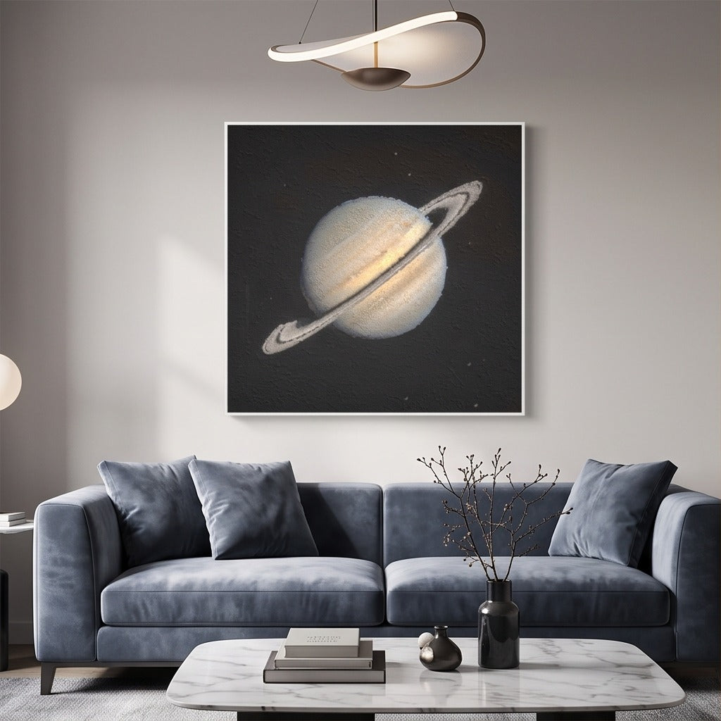 Saturn Space Wall Art #TO802