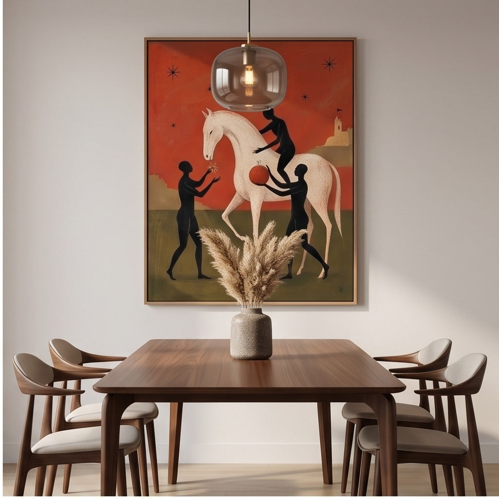 Surreal Horse Wall Art #TO660