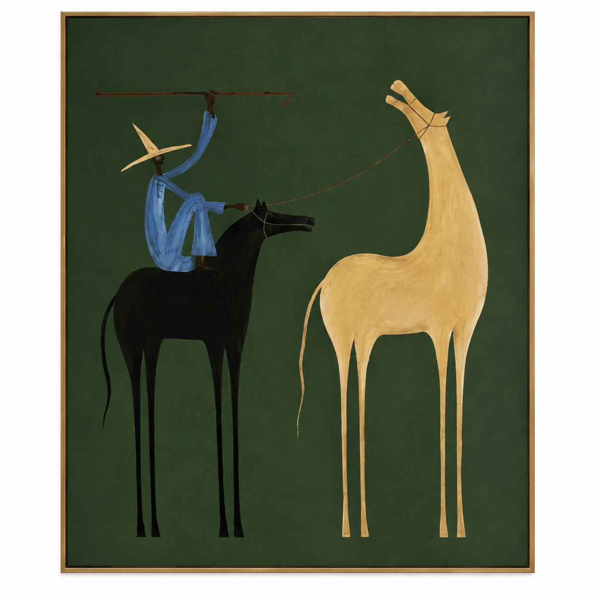Surreal Rider & Horse Wall Art #MT032